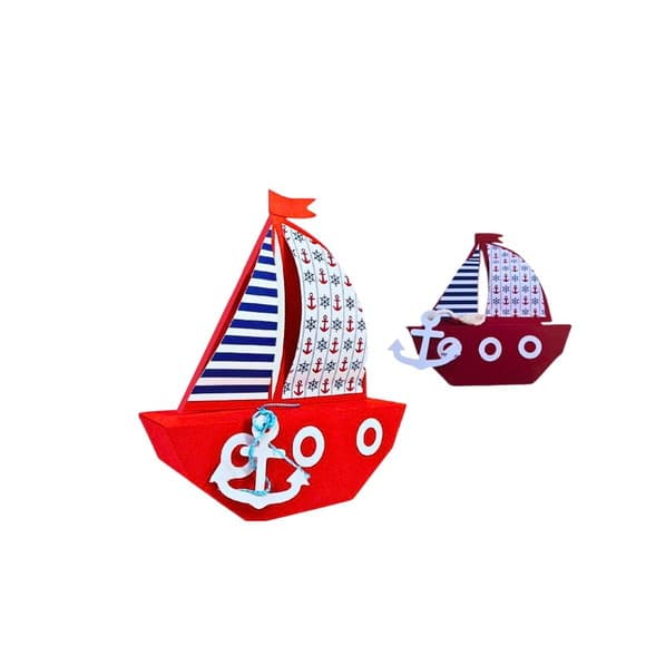 Caixa Barco Marinheiro