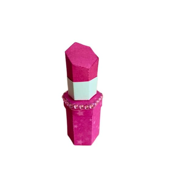 Caixa Batom 3d Barbie