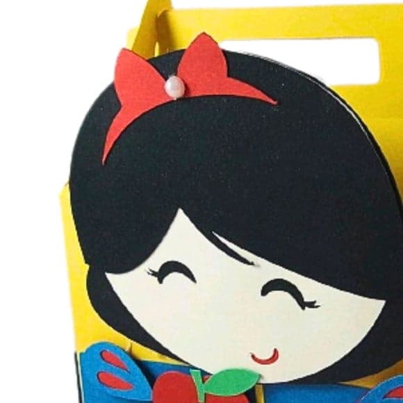 Caixa Maletinha Branca de Neve