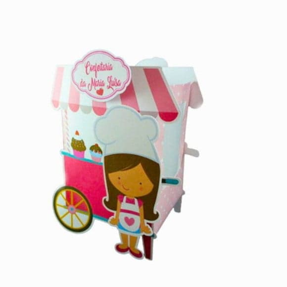 Carrinho Pipoca Confeitaria
