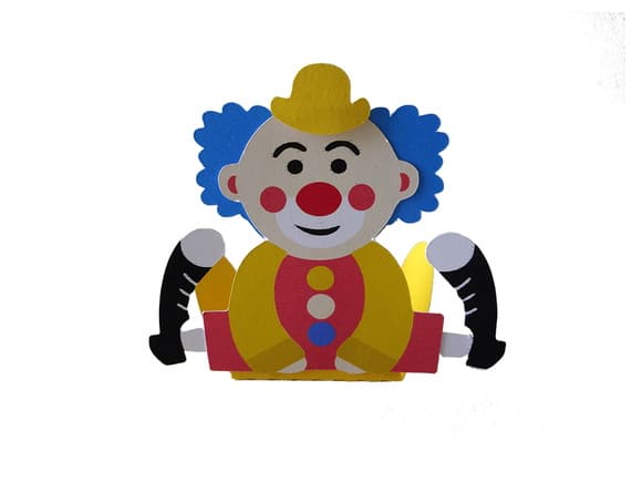 Forminha Palhaço Circo