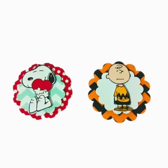 Toppers Charlie Brown e Snoopy