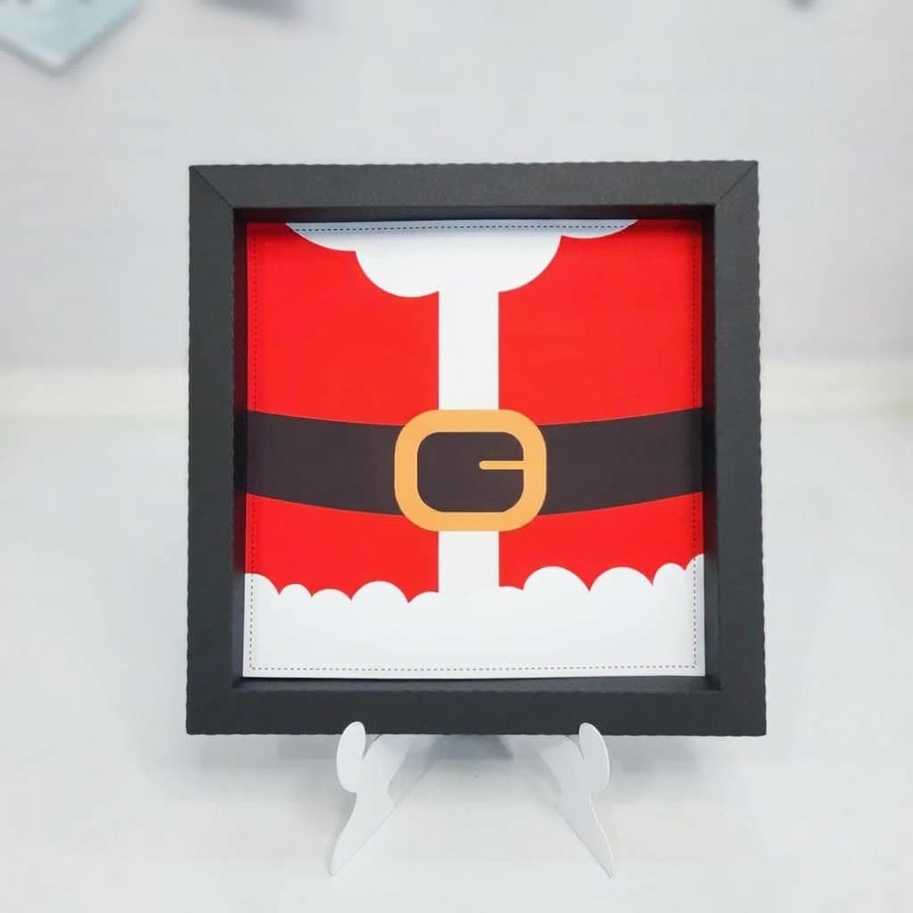 Quadro Decorativo Natalino Papai Noel