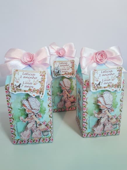 Caixa Milk Boneca Camponesa Sarah Kay