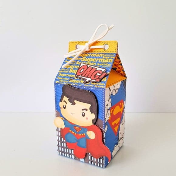 Caixa Milk Superman
