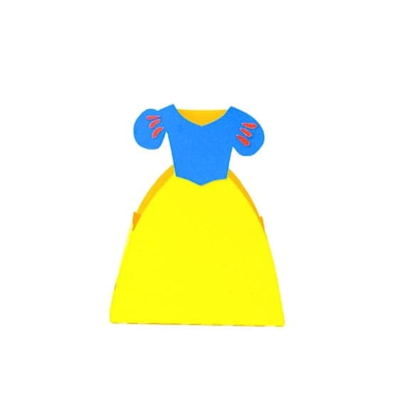 Caixa Vestido Branca de Neve