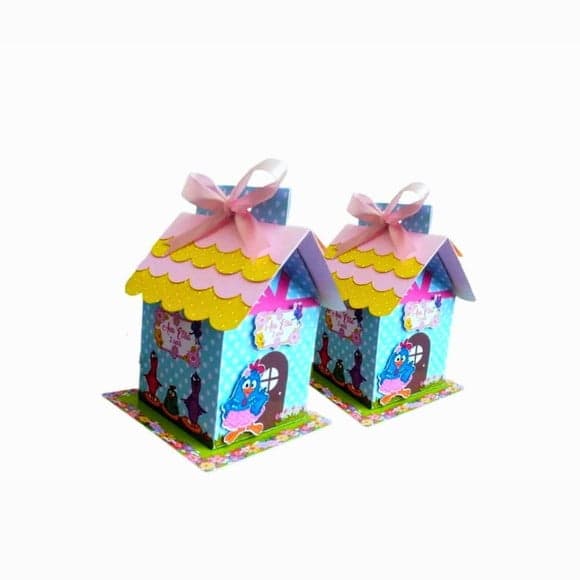 Caixinha Casinha Galinha Pintadinha Candy Color