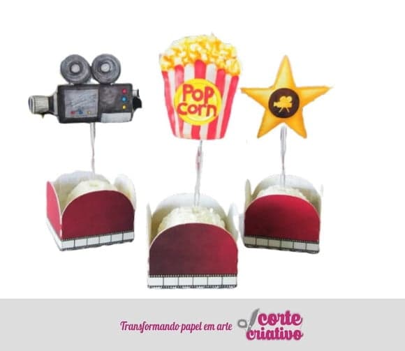 Forminha com Topper Cinema