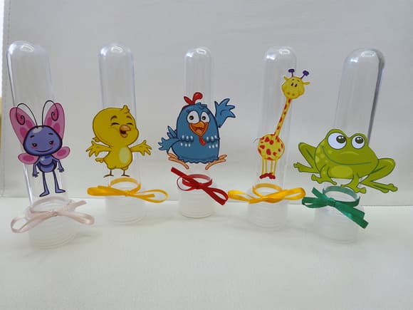 Tubetes Galinha Pintadinha