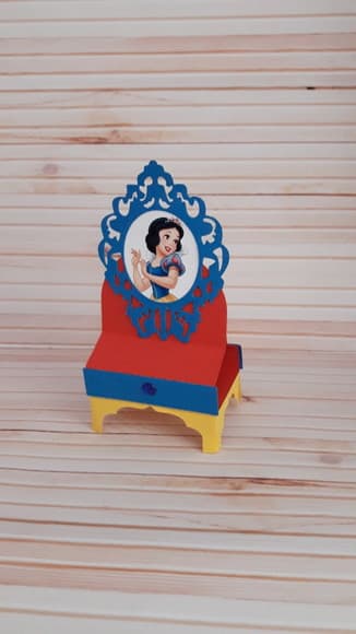 Penteadeira Chocolate Duplo Banca de Neve