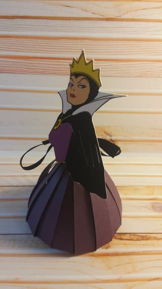 Porta Bombom Rainha Má Malévola Branca de Neve
