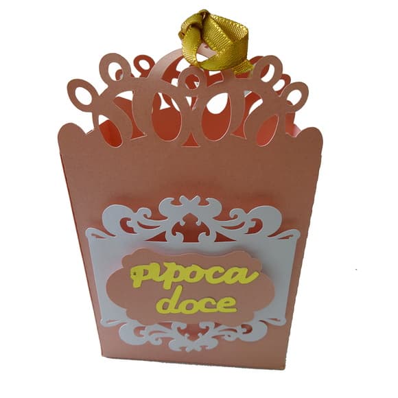 Sacolinha Pipoca Princesa