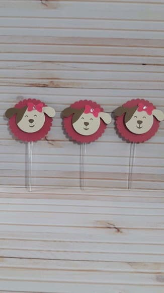 Topper Cachorrinho Pet Shop